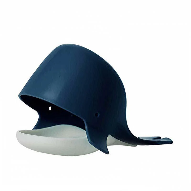 BOON TOYS - Chomp Hungry Whale Bath Toy Navy - Image 5